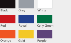 18oz Top Mesh Cover Vinyl Padding Colors